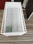 Spjälsäng Ikea "Solgul" med höj-och sänkbar botten