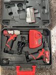 milwaukee m12 skruvdragare och slagskruvdragare 