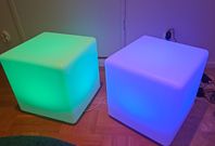 LED kub 40x40cm RGB