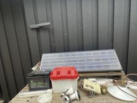 Solcellspaket 12 volt
