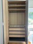 Pax garderob vitlaserad ek 