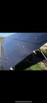solcellsanläggning 15,6 KW 40 paneler + markställning 