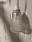lampa i etsat glas