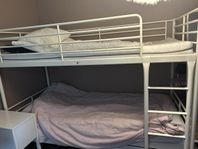 våningssäng för två 90*200bäddar