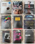 Kurslitteratur för grafisk design + pocketböcker