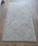 Matta, kort lugg, beige, 80x150 cm