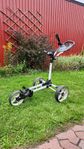 Golfvagn Big Owl Flat med väska