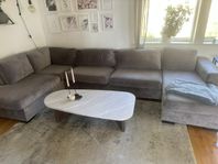4-sitssoffa med två divaner