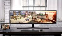 Bildskärm / datorskärm Samsung 49" Curved Ultrawide 144Hz