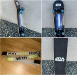 Star Wars skateboard från hem utan skateboardåkare +skärp