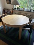 Runt bord Ikea Bjursta