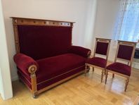 sensationell soffa med stolad