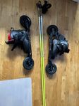 Powerslide X-trail Nordic skates + Skigo roller 100 stav