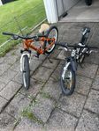 2 barncyklar mountain bike