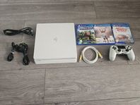 Playstation 4 med 3 spel innehåll 