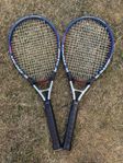 Två st Head Ti. Laser tennisracketar