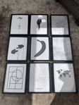 tavlor med prints