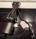 Lampsladd klädd med metallfäste - NY