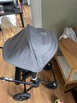 Bugaboo fox 5 suflett- Grey melange