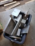 Aluminium, stålmaterial, fräsmaterial m.m