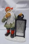 Jenny Nyströms tomte med ljuslykta prydnad figurin jul
