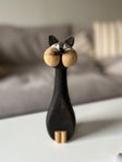 Träfigur katt, Laurids Lönborg, Danmark