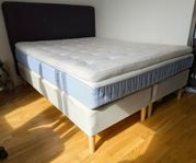 komplett dubbelsäng 160 | Nypris 10 000 kr | Nyskick