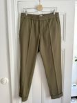 Filippa K Terry Cropped Byxor Khaki Size 48