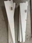 Elfa Sparringkonsoler; vita 320 mm, 370 mm, 420 mm, 470 mm 