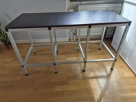 Akvariumbänk aluminium