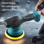 Polermaskin (150mm) / 18V Batteri / Sladdlös..
