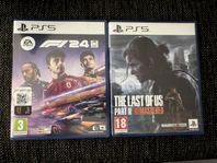 F1 2024 + The Last of Us Part 2 till PS5