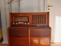 Vintage Radiomöbel – Ett mästerverk i trä och ton.