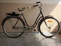  OLD HERMES 28", NYA DÄCK &  KEDJA, RULLAR LÄTT