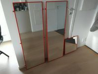 Väggspegel Retro med metallram