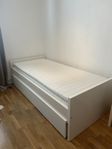 Säng m förvaring 200cm / 90cm