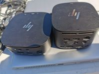 HP. USB C dockningsstation med adapter