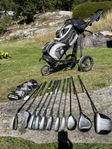 Golfset med vagn