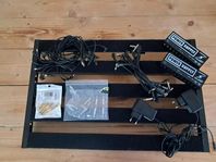 Pedalbord Gitarr / Bas med strömförsörjning mm