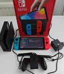 Nintendo Switch Oled* jätte fint skick*