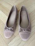 Ballerinaskor beige H&M