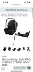 Britax Baby safe PRO babyskydd med tillhörande isofix
