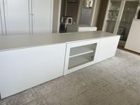 tv bänk Ikea bestå 180 cm