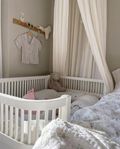 SEBRA Barnsäng Baby & junior Vit
