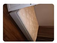 140 cm resårmadrass som ny