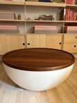 Stilren klassiker Bolia Bowl soffbord Ø90