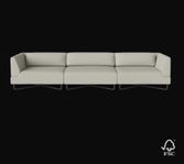 Orlando modulsoffa - Ascot/antracit 300cm