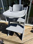 Stokke tripp trapp med baby tillbehör