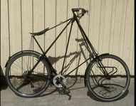 Dansk Pedersen cykel,  och en Liggcykel