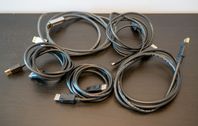 HDMI, DisplayPort Kablar